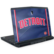 NBA Detroit Pistons Jersey Dell Alienware Skin