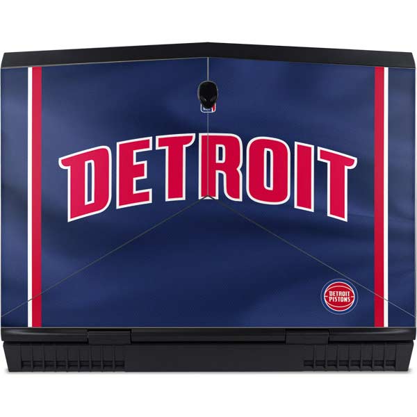 NBA Detroit Pistons Jersey Dell Alienware Skin