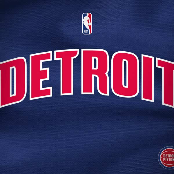 NBA Detroit Pistons Jersey Dell Alienware Skin