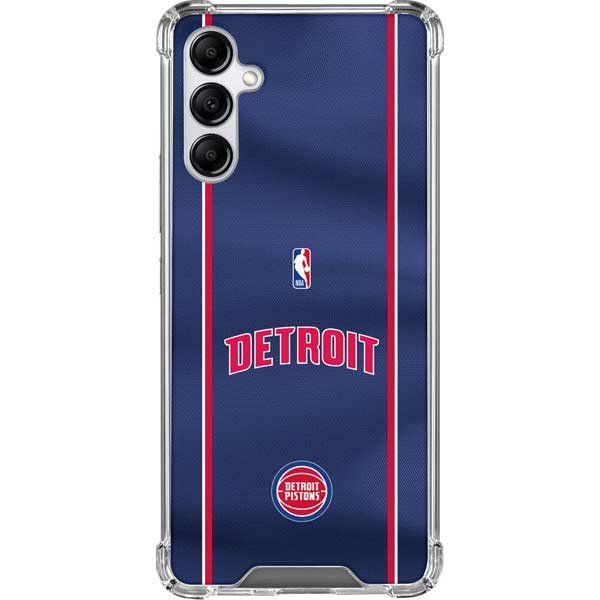 NBA Detroit Pistons Jersey Gabb Phone 4 Clear Case