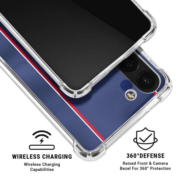 NBA Detroit Pistons Jersey Galaxy A13 5G Clear Case