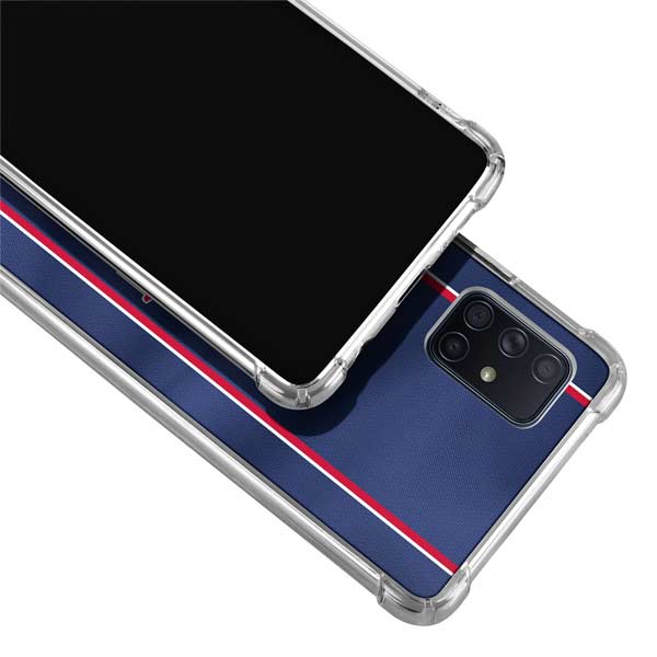NBA Detroit Pistons Jersey Galaxy A71 5G Clear Case