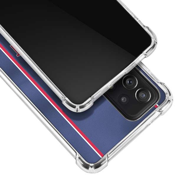 NBA Detroit Pistons Jersey Galaxy A72 5G Clear Case
