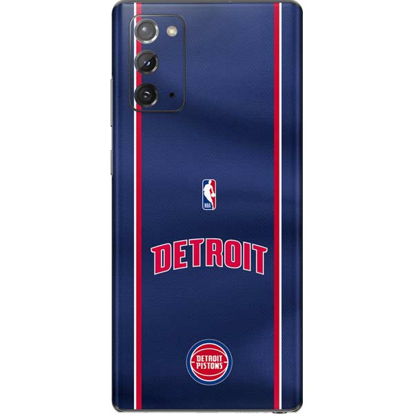 NBA Detroit Pistons Jersey Galaxy Note20 5G Skin