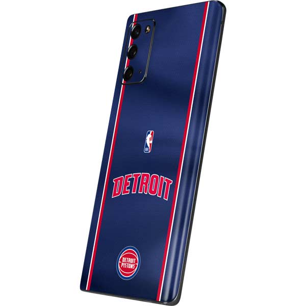 NBA Detroit Pistons Jersey Galaxy Note20 5G Skin