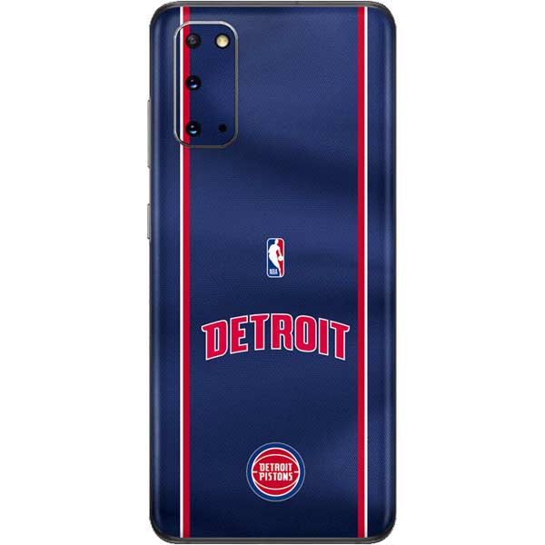 NBA Detroit Pistons Jersey Galaxy S20 Skin