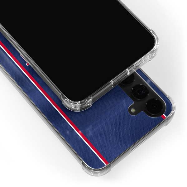 NBA Detroit Pistons Jersey Galaxy S24 Plus Clear Case