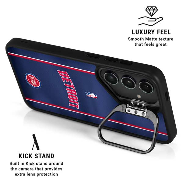NBA Detroit Pistons Jersey Galaxy S24 Ultra Kickstand Case