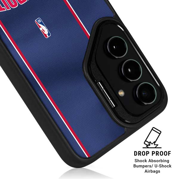 NBA Detroit Pistons Jersey Galaxy S25 Ultra Kickstand Case