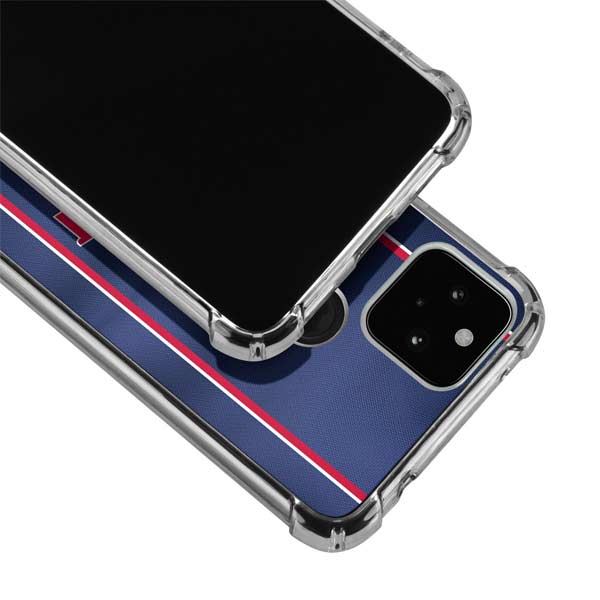 NBA Detroit Pistons Jersey Google Pixel 5a 5G Clear Case