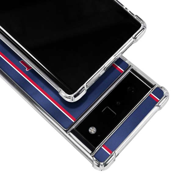 NBA Detroit Pistons Jersey Google Pixel 6 Clear Case