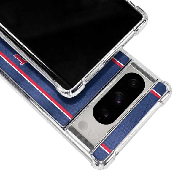 NBA Detroit Pistons Jersey Google Pixel 8 Pro Clear Case