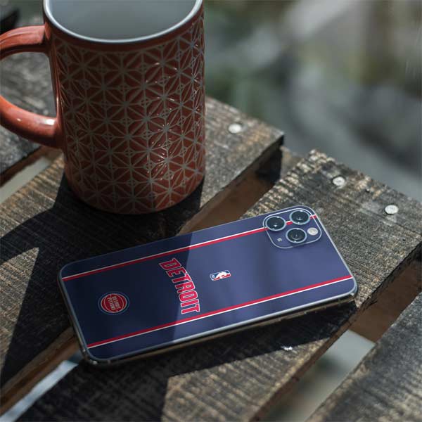 NBA Detroit Pistons Jersey iPhone 11 Pro Max Skin