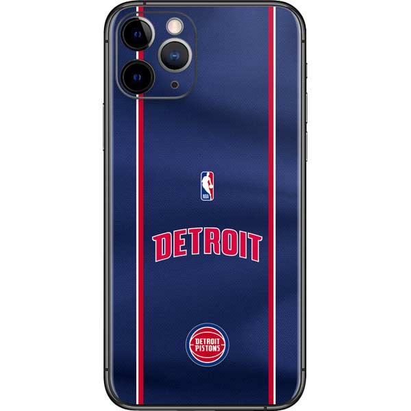 NBA Detroit Pistons Jersey iPhone 11 Pro Skin