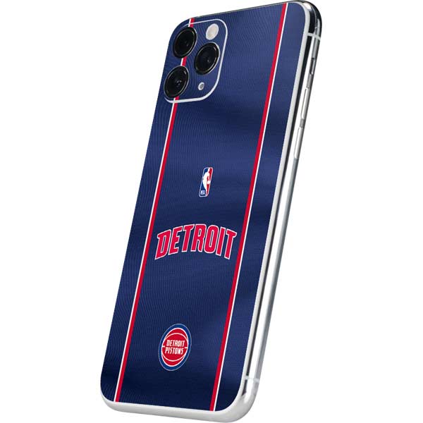 NBA Detroit Pistons Jersey iPhone 11 Pro Skin