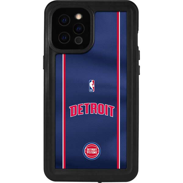 NBA Detroit Pistons Jersey iPhone 12 Pro Max Waterproof Case