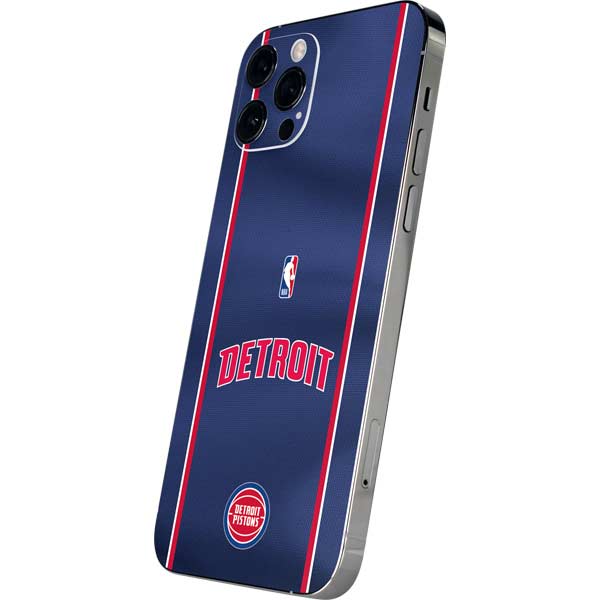 NBA Detroit Pistons Jersey iPhone 12 Pro Skin