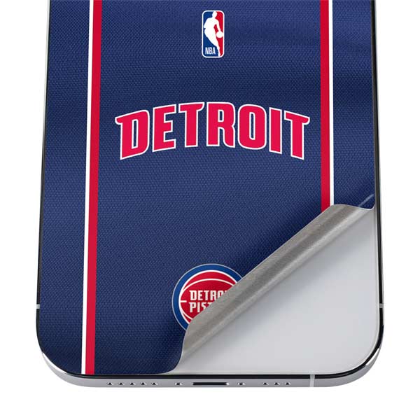 NBA Detroit Pistons Jersey iPhone 12 Pro Skin
