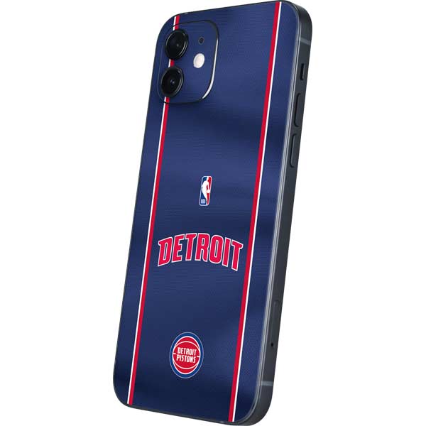 NBA Detroit Pistons Jersey iPhone 12 Skin