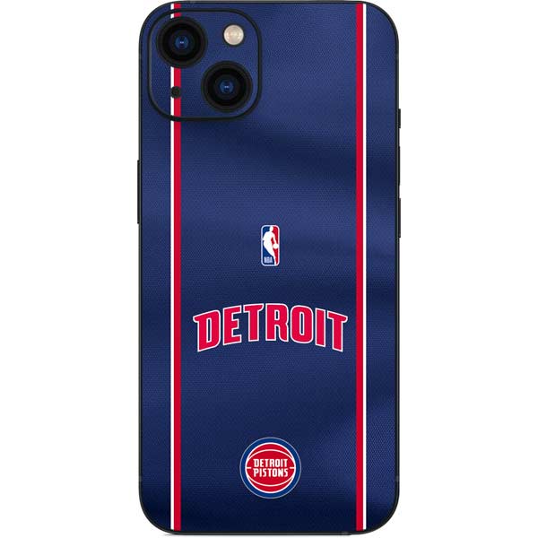 NBA Detroit Pistons Jersey iPhone 15 Skin