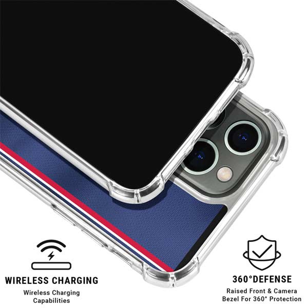NBA Detroit Pistons Jersey iPhone 16 Pro Clear Case