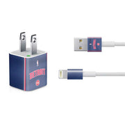 NBA Detroit Pistons Jersey iPhone Charger (5W USB) Skin