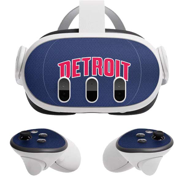 NBA Detroit Pistons Jersey Meta Quest 3  Skin