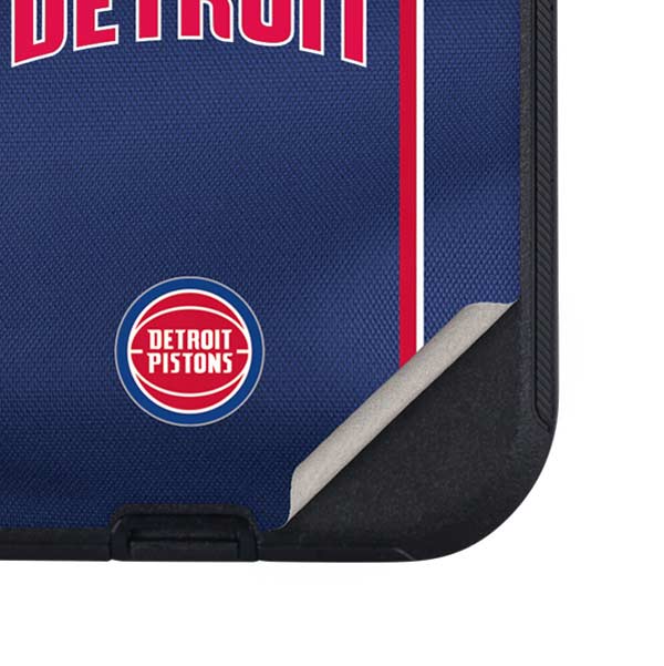 NBA Detroit Pistons Jersey Otterbox Defender iPhone Skin