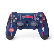 NBA Detroit Pistons Jersey PS4 Pro/Slim Controller Skin