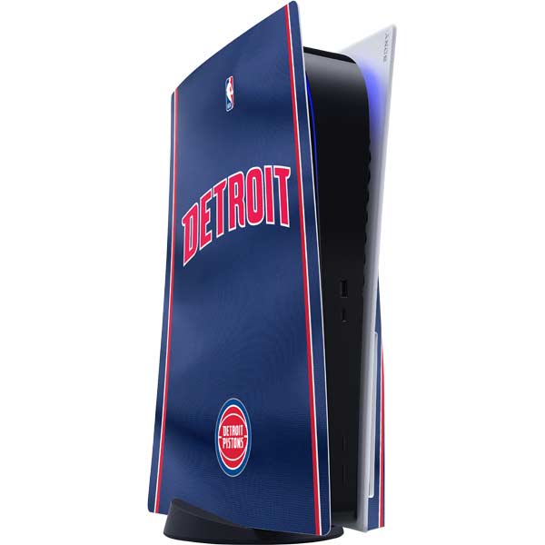 NBA Detroit Pistons Jersey PS5 Console Skin