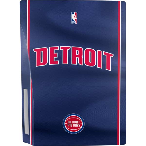 NBA Detroit Pistons Jersey PS5 Console Skin