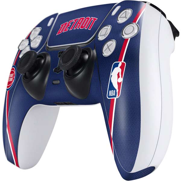 NBA Detroit Pistons Jersey PS5 Controller Skin