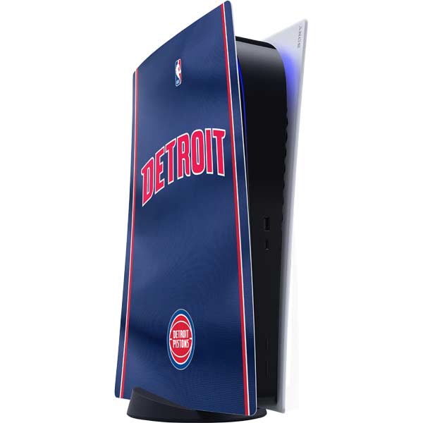 NBA Detroit Pistons Jersey PS5 Digital Edition Console Skin