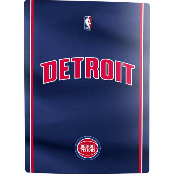 NBA Detroit Pistons Jersey PS5 Digital Edition Console Skin