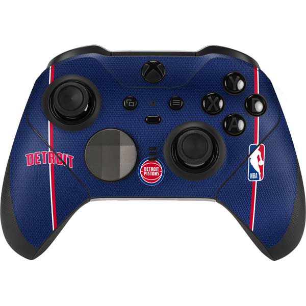 NBA Detroit Pistons Jersey Xbox Elite Wireless Controller Series 2 Skin