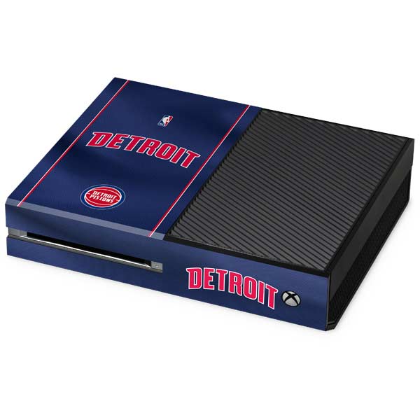NBA Detroit Pistons Jersey Xbox One Console Skin