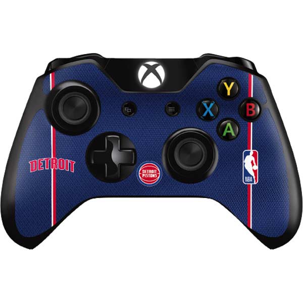 NBA Detroit Pistons Jersey Xbox One Controller Skin