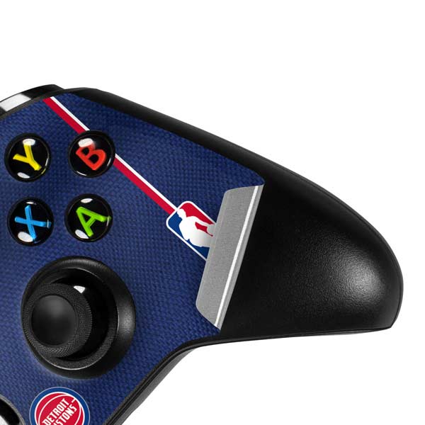 NBA Detroit Pistons Jersey Xbox One S Controller Skin