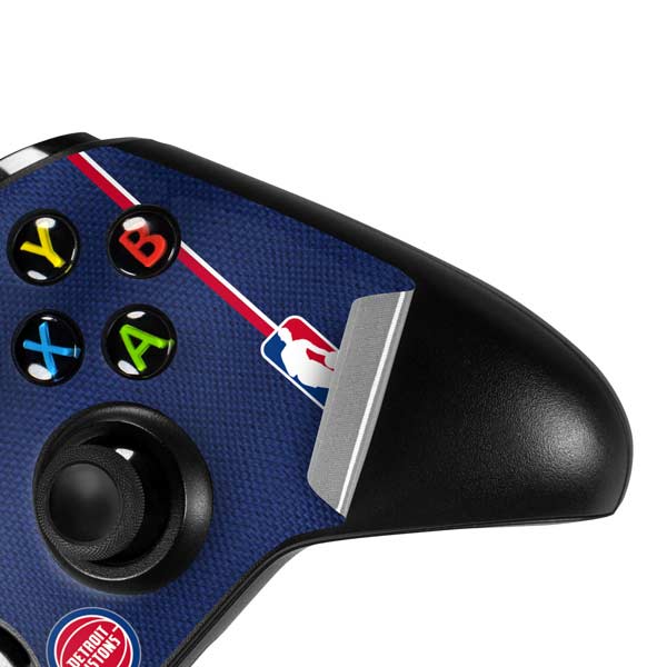 NBA Detroit Pistons Jersey Xbox One X Controller Skin