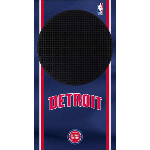 NBA Detroit Pistons Jersey Xbox Series S Console Skin