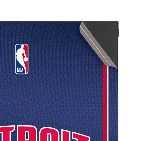 NBA Detroit Pistons Jersey Xbox Series X Console Skin