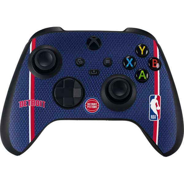 NBA Detroit Pistons Jersey Xbox Series X Controller Skin