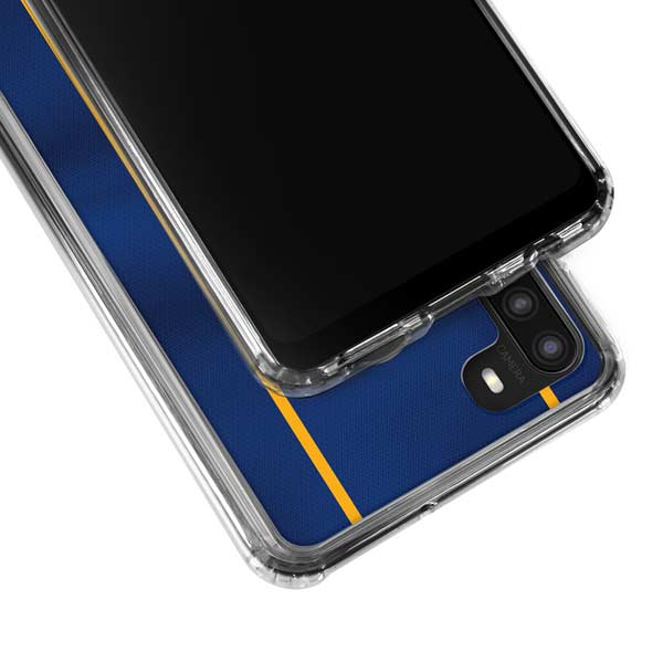 NBA Golden State Warriors Jersey Galaxy A21 Clear Case