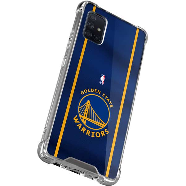 NBA Golden State Warriors Jersey Galaxy A51 5G Clear Case