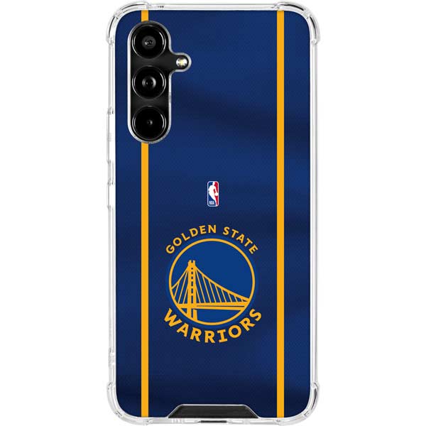 NBA Golden State Warriors Jersey Galaxy A54 5G Clear Case