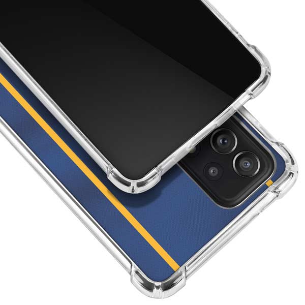 NBA Golden State Warriors Jersey Galaxy A72 5G Clear Case