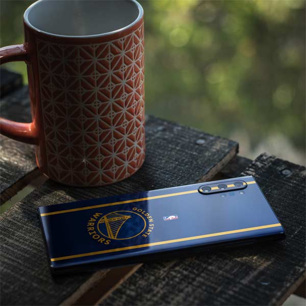 NBA Golden State Warriors Jersey Galaxy Note 10 Plus Skin
