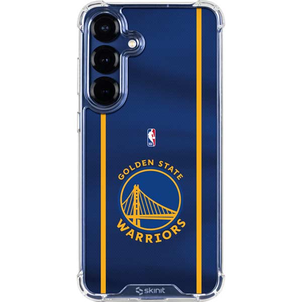 NBA Golden State Warriors Jersey Galaxy S25 Plus Clear Case