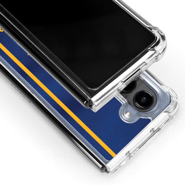 NBA Golden State Warriors Jersey Galaxy Z Fold5 5G Clear Case