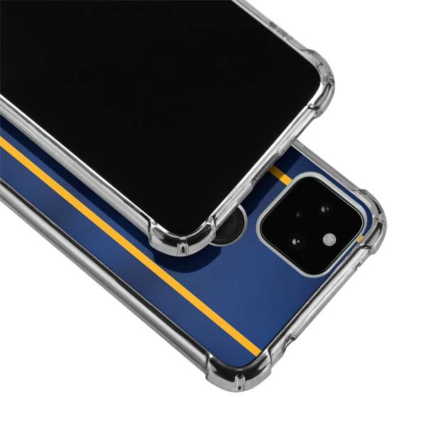 NBA Golden State Warriors Jersey Google Pixel 5a 5G Clear Case